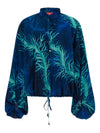 F.R.S . Printed silk blouse