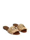 Dolce & Gabbana Raffia Braid Slipper