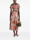 Dolce & Gabbana Roses bouquet long skirt