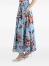 Dolce & Gabbana Flower Print Long Dress