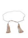 Forte Forte Crystals and tassels belt
