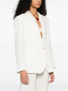 Forte Forte Linen single-breasted jacket