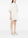 Forte Forte Embroidered cotton shirtdress