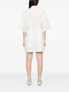 Forte Forte Embroidered cotton shirtdress