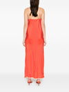 Forte Forte V-neck thin straps Long slip dress