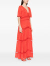 Forte Forte V-neck Cotton and silk v-necked dress