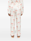 Forte Forte Printed drawstring trousers