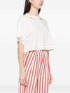 Forte Forte Embroidered cotton t-shirt