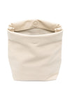Cortana Delhi S, Large Beige Leather Clutch