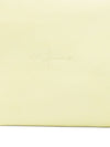 Cortana Delhi S, Large Lime Leather Clutch