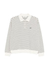 Dunst Striped cotton polo shirt
