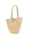 Jacquemus Le Bambola Moyen leather bucket bag
