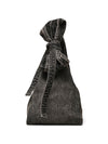 Marc Jacobs The Bow Denim Mini Sack Bag