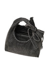 Marc Jacobs The Bow Denim Mini Sack Bag
