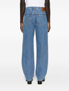 Marine Serre Straight leg denim jeans