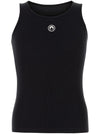 Marine Serre Moon cotton tank top