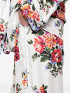 Dolce & Gabbana Flower print silk trousers