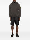 Stone Island Logo cotton hoodie
