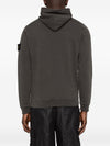 Stone Island Logo cotton hoodie