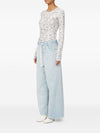 MM6 Maison Margiela Wide-leg denim jeans