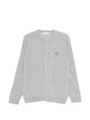 Maison Kitsuné Fox head patch cardigan
