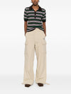 Parosh P.A.R.O.S.H. Nylon and cotton trousers