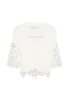 Ermanno Scervino Embroidered cotton cardigan
