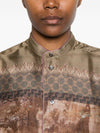 Pierre Louis Mascia Printed silk shirt
