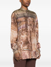 Pierre Louis Mascia Printed silk shirt