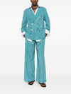 Pierre Louis Mascia Printed silk trousers