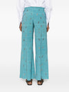 Pierre Louis Mascia Printed silk trousers