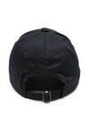 Emporio Armani Canvas Baseball Cap With Embroidered Logo