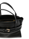 Moschino Tie Me small leather handbag