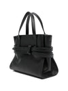 Moschino Tie Me small leather handbag