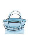 Moschino Tie Me small leather handbag