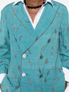 Pierre Louis Mascia Jackets Clear Blue