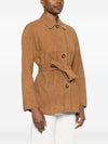 Peuterey Machuca suede leather jacket