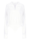 Norma Kamali Oversized shirt bodysuit