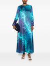 F.R.S . Printed silk dress