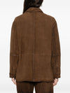 Parosh Jackets Leather Brown
