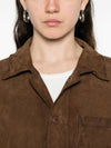 Parosh P.A.R.O.S.H. Suede leather jacket