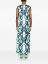 F.R.S . Printed silk dress