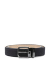 Emporio Armani Exclusive Suede Leather Belt