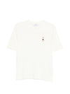 Maison Kitsuné Dressed Fox embroidered cotton t-shirt