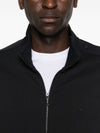Emporio Armani Cotton zipped sweatshirt