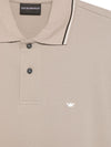 Emporio Armani Logo cotton polo shirt
