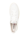 Autry MEDALIST LOW SNEAKERS IN WHITE LEATHER