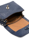 Zanellato Postina® Baby Bag In Cactus Blue Glass Blown Leather