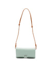 Zanellato Lettera® Small Bag In Peppermint Green Hammered Leather