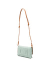 Zanellato Lettera® Small Bag In Peppermint Green Hammered Leather